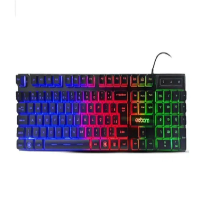 Kit de teclado e mouse gamer Exbom BK-G550