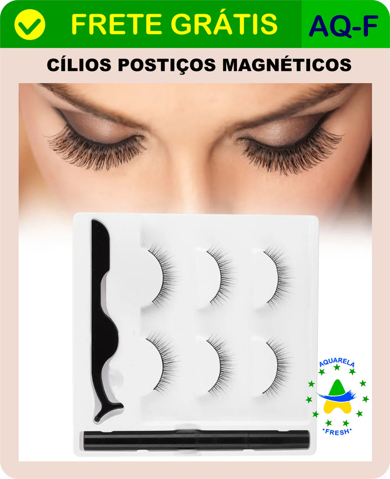 CÍLIOS POSTIÇOS MAGNÉTICOS