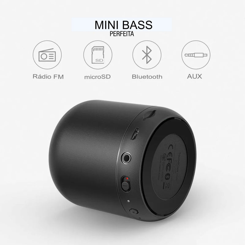 Caixa de som Mini Anker bluetooth  - Extra Bass