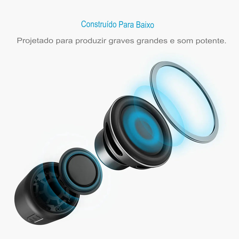 Caixa de som Mini Anker bluetooth  - Extra Bass