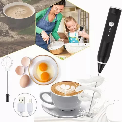 Misturador Elétrico - Mixer  para Bebidas Leite Café Clara de Ovos