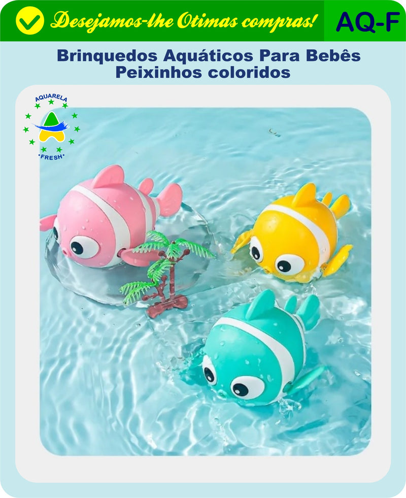 Brinquedos Aquáticos Para Bebês – Peixes coloridos