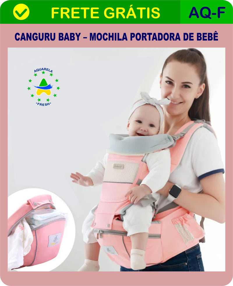 MOCHILA PORTADORA DE BEBÊ - TIPO CANGURU