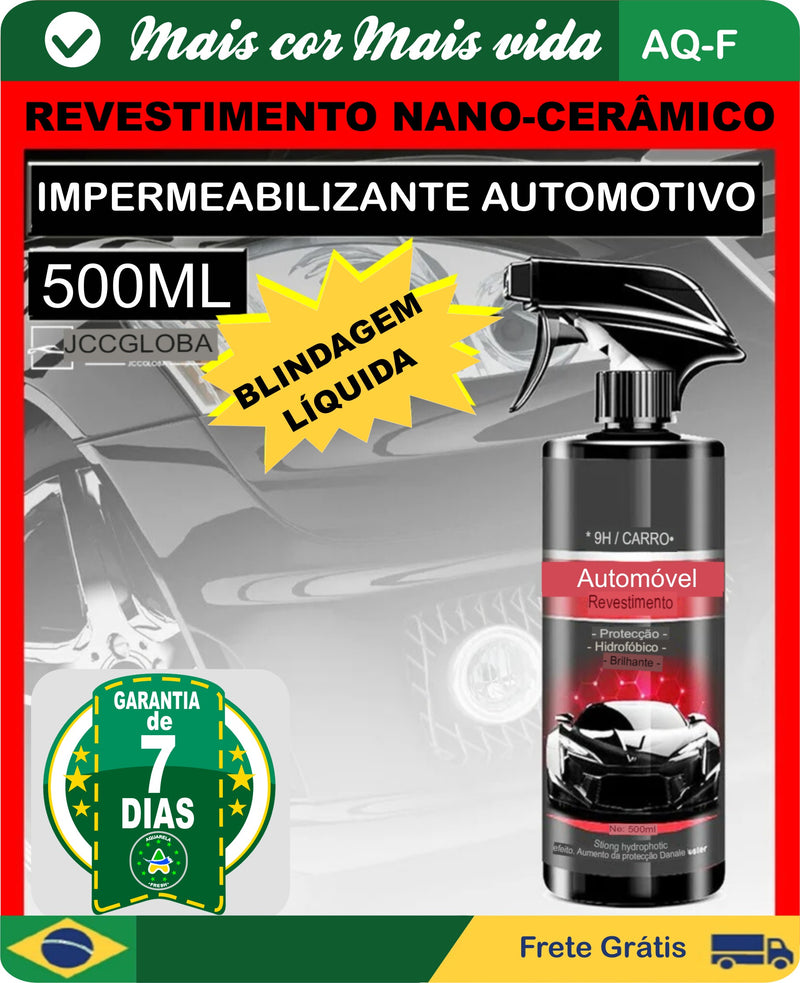 IMPERMEABILIZANTE AUTOMOTIVO – REVESTIMENTO NANO-CERÂMICO