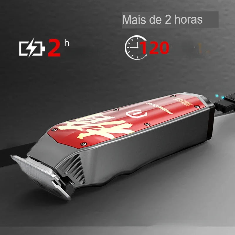 MÁQUINA DE CORTAR CABELO - MADESHOW M10 E M11 VERSÃO 3 E 6 PENTES